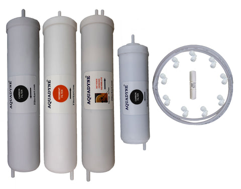 Aquadyne's Compatible RO Service Kit for Aquaguard Enhance Green RO with Installation manual and Youtube video installation support