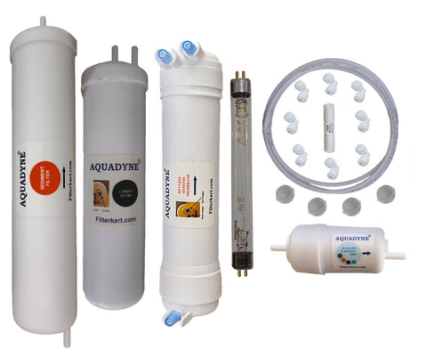 Aquadyne's compatible RO Service Kit for Aquasure Maxima RO + UV Water Purifier