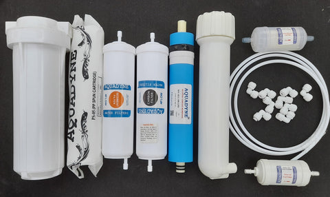 Complete RO Filter Service Kit for Assembled RO Water Purifiers – Universal Replacement Filters with Installation Guide