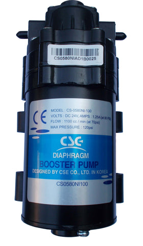 CSE Korea 100 GPD Electrical Booster Pump for Aquaguard/Livpure/Havells/Kent/LG Model Water Purifiers