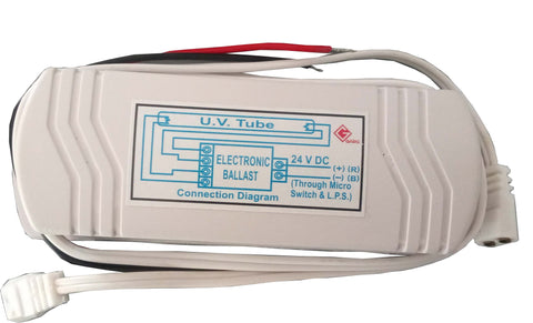 DC Ballast/UV Choke 24 Volt Compatible for UV Lamp 4 Watt, 8 Watt and 11 Watts