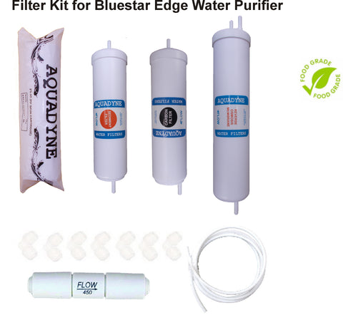 Aquadyne's compatible RO Filter Service Kit for Bluestar Edge Water Purifiers