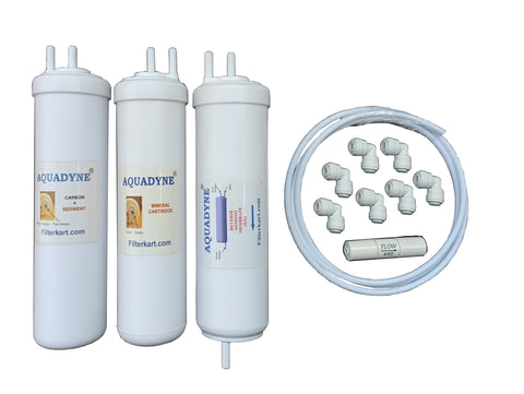 Aquadyne's RO Service Kit for LG WW130NP/WW140NP/WW150NP/WW140NPR/WW151NP/WW151NPR/WW152NP Water Purifier with Tele & Video aided fitment support