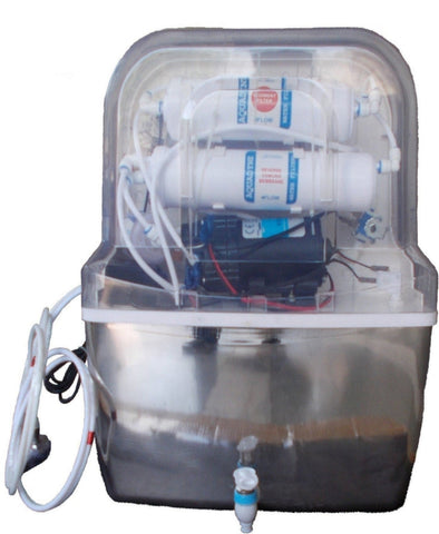 Aquadyne RO + UV + UF Purifier with Stainless Steel Tank