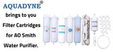 Aquadyne's RO Filter Service Kit for AO Smith Pro Planet P4 & P3 Water Purifiers