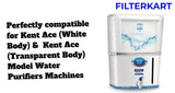 Aquadyne RO Service Kit for Kent Ace – Complete Filter Replacement Set with Installation Guide (1-Set, White)