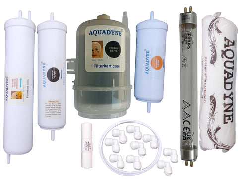 Aquadyne's RO Service Kit for Pureit Advanced RO + UV water purifier, 1- Piece, White
