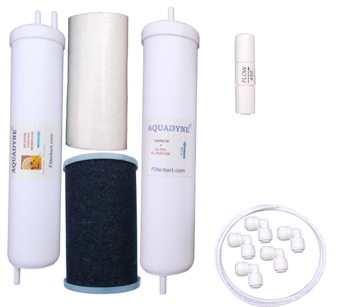 Aquadyne's RO Service Kit for Pureit Advanced Plus RO + MF + MP water purifier with Installation guide