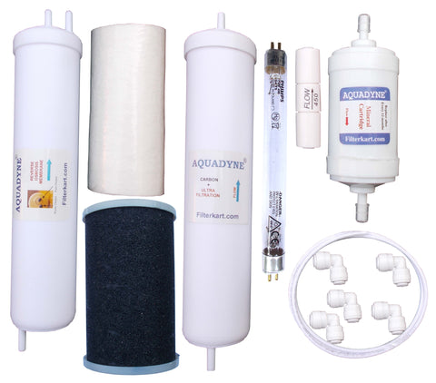 Aquadyne's RO Service Kit for Pureit Advanced Plus Mineral RO + UV (Black Colored Model) water purifier