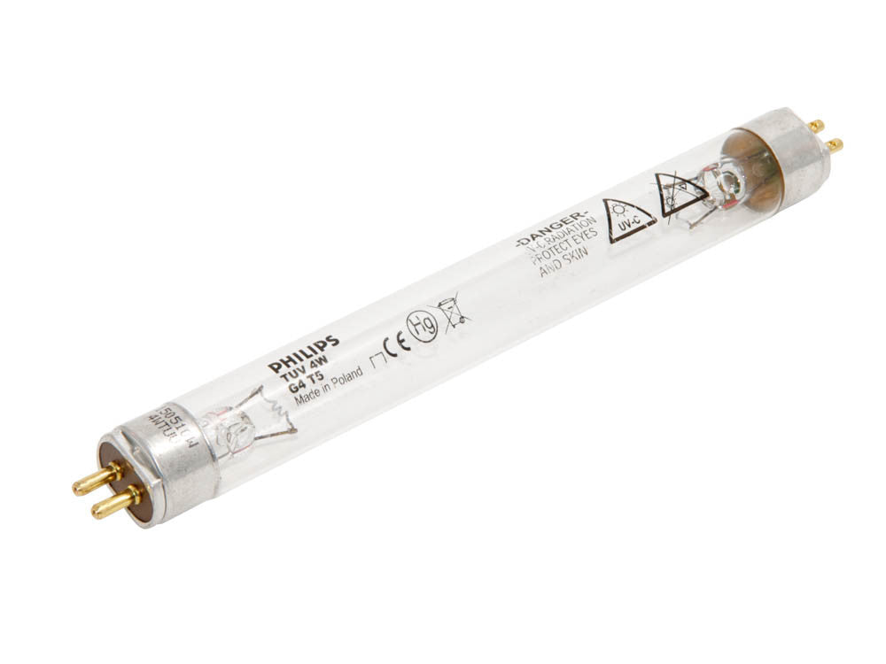 Philips UV Lamp Bulb 4 Watt 6 Inch TUV 4 Watt G5 OR Osram Pureitec HNS G5 4 Watt UV Germicidal Lamp "6 Inches"