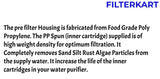 Pre Filter With Spun For Filtering Sand/Silt/Rust/Algae Particles