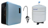 Aquadyne Alkaline Mineral RO Water Purifier| Blue, 15 LPH Under Sink 10 litre Storage| Sleek TDS Display Sink Tap
