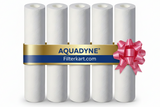 Aquadyne Spun Filter Diamond Series, 10 Inches, 1 Micron, HD 145 gms - 5 Pieces