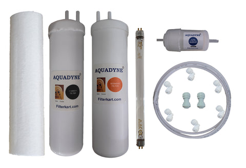 AO Smith Intelli UV+UF Filter Service Kit | Aquadyne Compatible Replacement