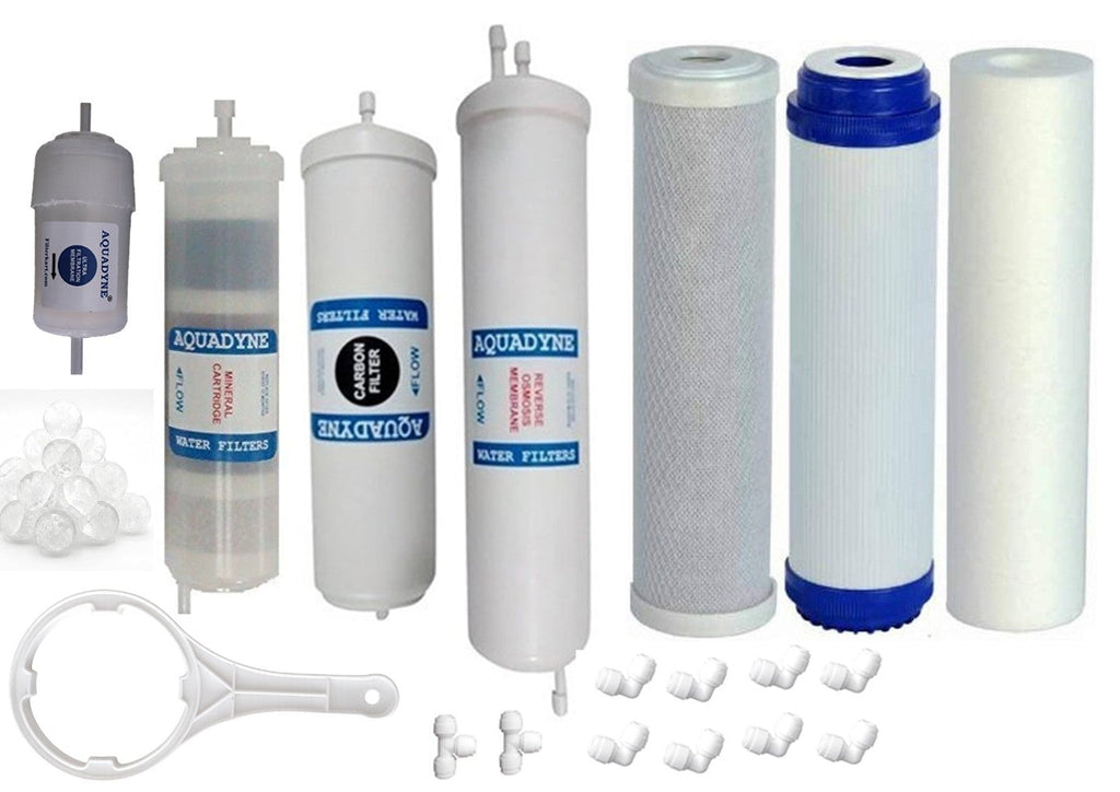 Aquadyne Compatible Filter Service Kit for Aquaguard RO with Alkaline