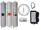 Aquadyne Compatible RO Service Kit for Aquaguard Crystal Nxt RO+UV+MTDS | Complete Filter Replacement Set (With/Without One-Time PCB Bypass Controller) | DIY Installation Support