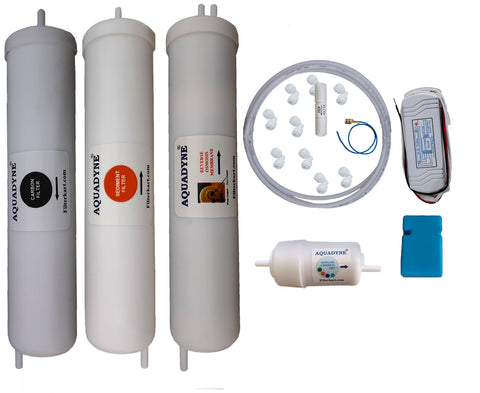 Aquadyne Compatible RO Service Kit for Aquaguard Enhance Nxt RO+UV+MTDS | Complete Filter Replacement Set with PCB Bypass & DIY Installation