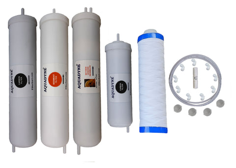Aquadyne's compatible RO Service Kit for Aquaguard Reviva with Installation guide and Youtube video installation support, 1- Piece, White