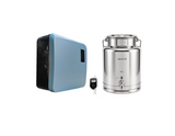 Aquadyne Alkaline Mineral RO Water Purifier Blue, 16 LPH |Stainless Steel Dispenser 10 litre Storage with TDS Display