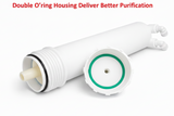 Aquadyne 100 GPD RO Membrane Housing kit | Suitable upto 3000 TDS Brackish Input Water | for RO Water Purifiers