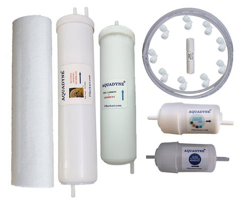 Aquadyne Filter Service Kit for Proven Aqua RO+UV+UF+Alkaline+Copper Water Purifier