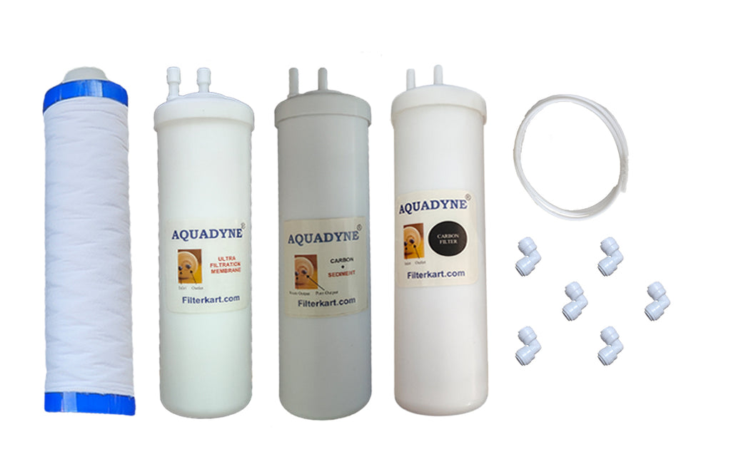 Aquadyne Compatible Filter Service Kit for LG Water Purifier WW120NNC