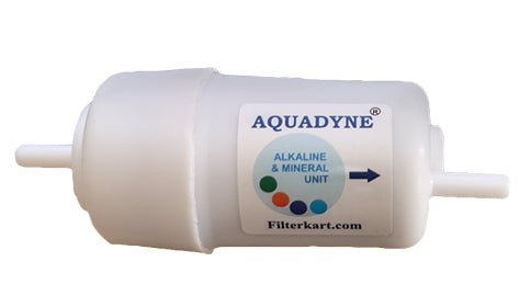 Aquadyne Small Mineral & Alkaline Cartridge Filter – Enhances pH & Adds Essential Minerals