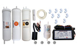 Aquadyne Compatible RO Service Kit for Aquaguard Nrich HD RO Water Purifier | With or Without PCB | 4-Stage Filtration Kit with RO Membrane, Carbon Filter, Mineral Cartridge & DIY Video Installation