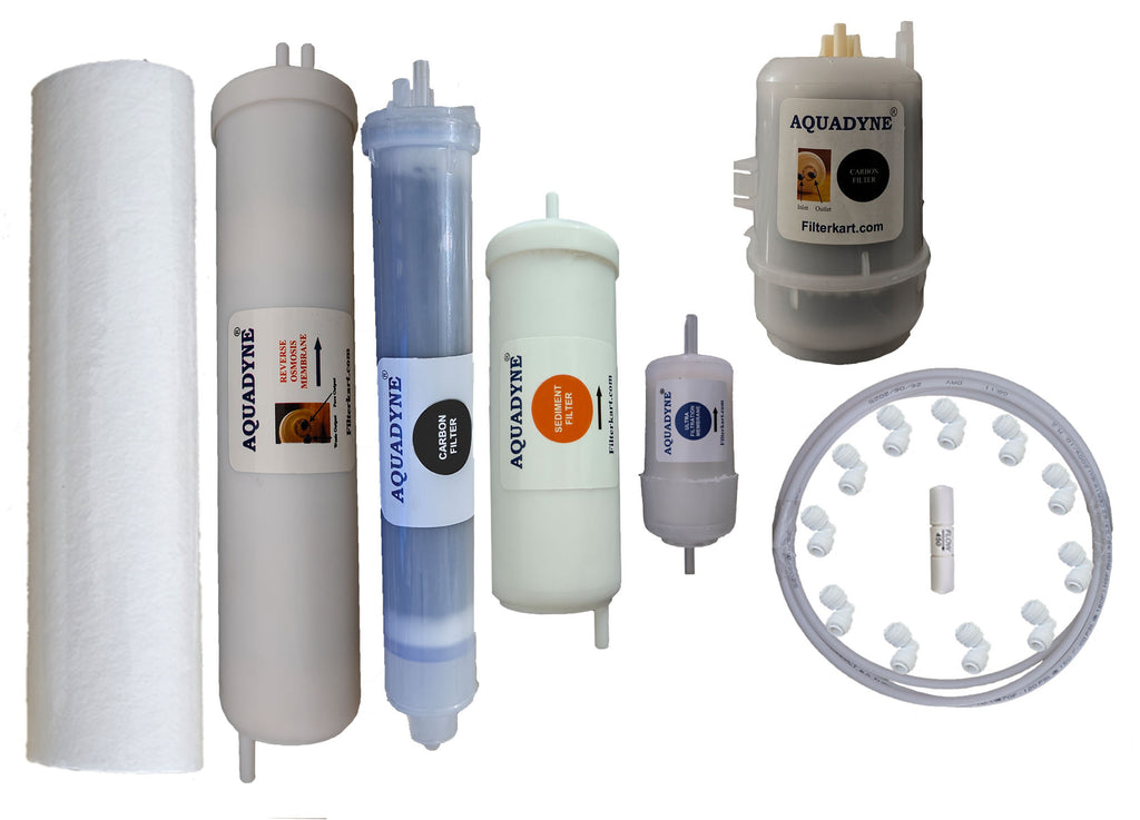 Aquadyne's RO Service Kit for Pureit Advanced RO + MF water purifier, 1- Piece, White