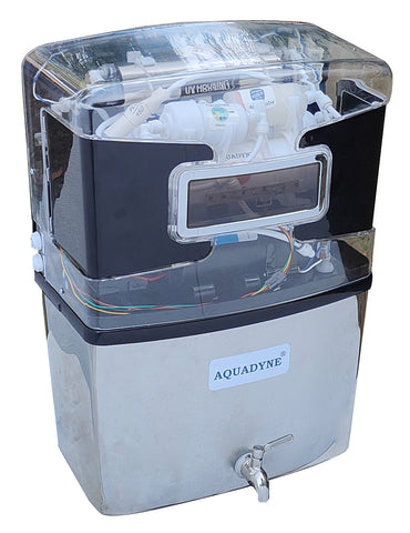 Aquadyne RO + UV + UF Purifier with Stainless Steel Tank