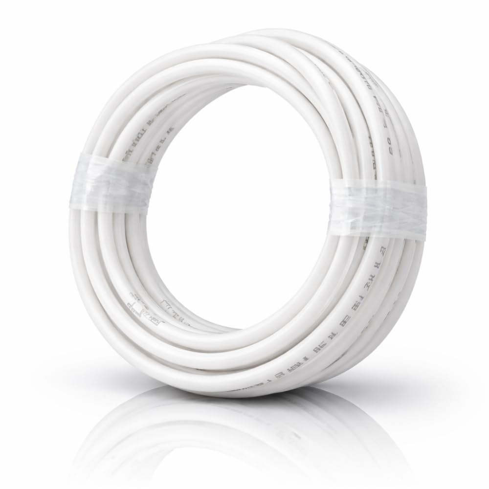 Tube Pipe 1/4 inch for Drinking Water Purifiers | White Color & Food grade Polyproplene