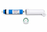 Aquadyne 100 GPD RO Membrane Housing kit | Suitable upto 3000 TDS Brackish Input Water | for RO Water Purifiers