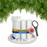External Pre Filter Housing for RO | 10 inch Spun Filter HD, 2 nos | 1 micron, 140 gms each