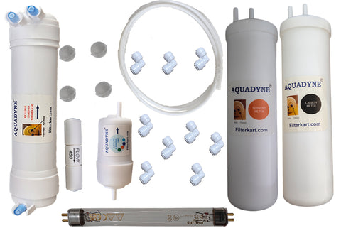 Aquadyne's compatible RO Service Kit for Aquasure Maxima RO + UV + LTDS Water Purifier