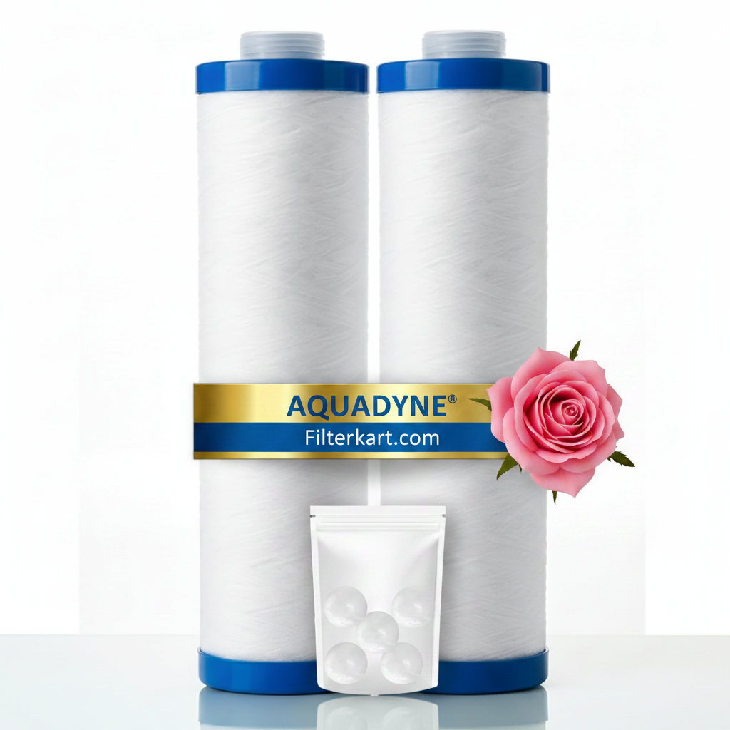Aquadyne's Compatible Pre Filter Cartridges for Aquaguard Nova, Aquaguard Reviva, Livpure, LG Water purifiers, 2 nos