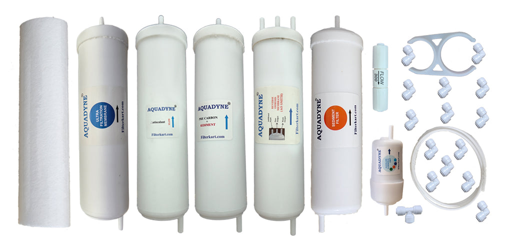 AO Smith Z8 RO+UF Alkaline Filter Service Kit | Aquadyne Compatible Replacement