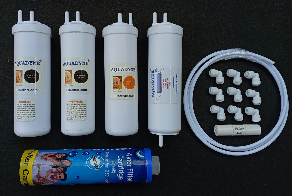 RO Service Kit for LG Water Purifiers (WAW33RW2RP, WAW35RW2RP, WAW32RW2RP, WAW53JW2RP, WAW73J2WRP ) with Installation guide