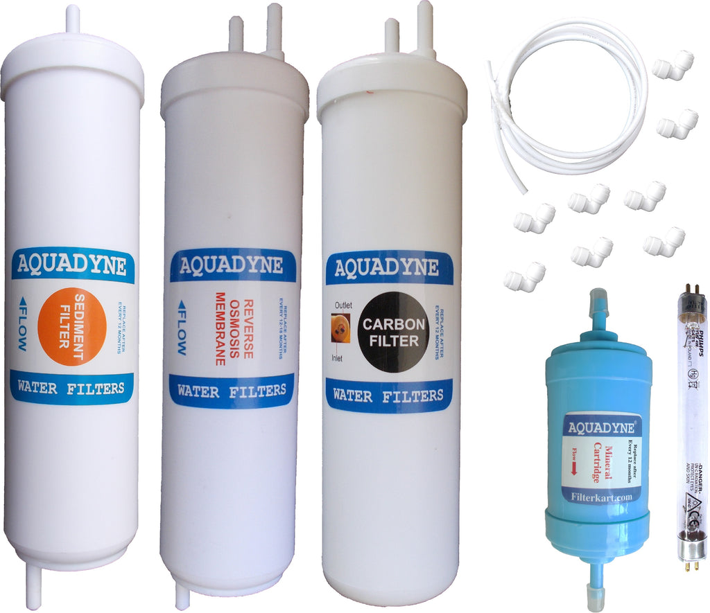 Aquadyne's compatible RO Service Kit for Aquaguard Splash RO + UV + MTDS Water Purifier