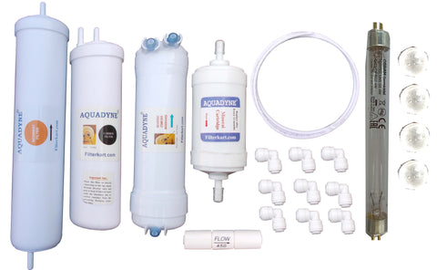 Aquadyne's compatible RO Service Kit for Aquasure Smart Plus RO + UV + MTDS Water Purifier