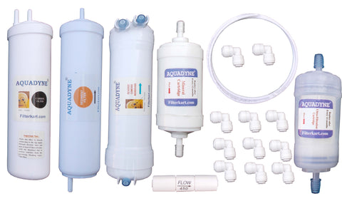 Aquadyne's compatible RO Service Kit for Aquasure Splash RO + UF + MTDS Water Purifier
