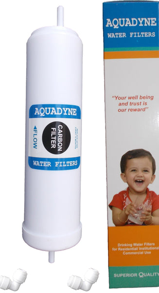 Aquadyne Inline Carbon Filter, 10.5 Inches, Quickfit type for Service ...