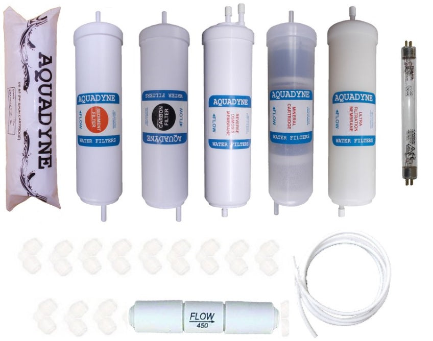 Aquadyne's compatible Filter Service Kit for Hindware Calisto RO UV UF  Water Purifier
