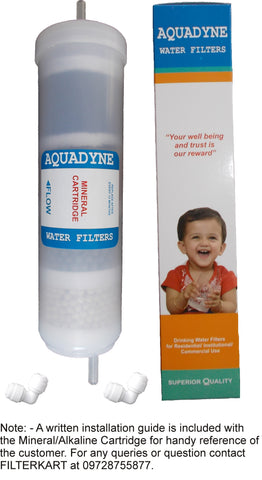 Aquadyne Mineral Cartridge/Alkaline Cartridge Filter for RO System