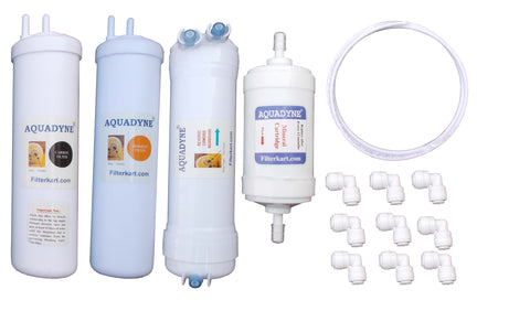 Aquadyne's Compatible RO Service Filter Kit for Aquaguard Aquasure Nano RO Water Purifiers