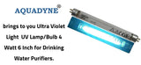Philips UV Lamp Bulb 4 Watt 6 Inch TUV 4 Watt G5 OR Osram Pureitec HNS G5 4 Watt UV Germicidal Lamp "6 Inches"