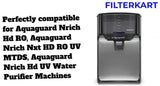 Aquadyne's compatible RO Service Kit for Aquaguard Nrich Hd RO UV MTDS Water Purifier with video guided installation support
