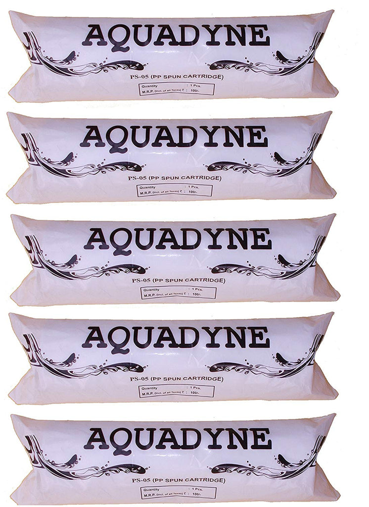 Aquadyne Spun Filter Platinum Series, 10 Inches, 5 Micron - 5 Pieces